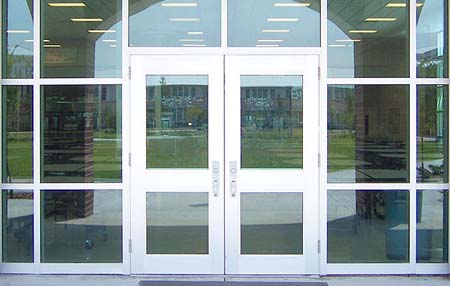 commercial aluminium door